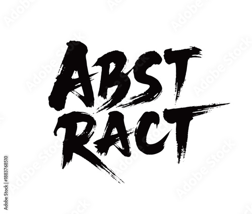 Abst Ract Handwriting

