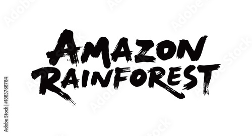AMAZON RAINFOREST handwritten

