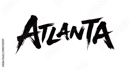 ATLANTA handwriting
