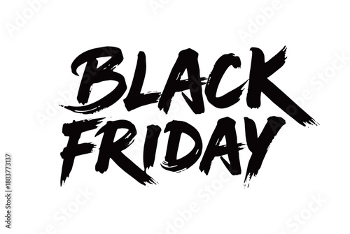 Black Friday handwriting
