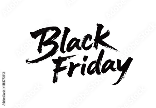 Black Friday handwriting
