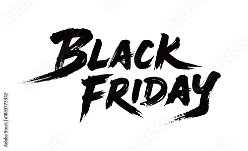 Black Friday handwriting
