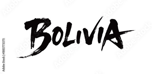 BOLIVIA Handwriting
