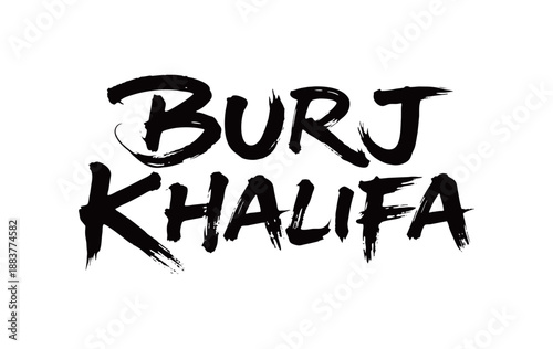 Written by BURJ KHALIFA
