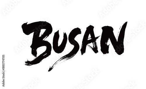 BUSAN Handwriting
