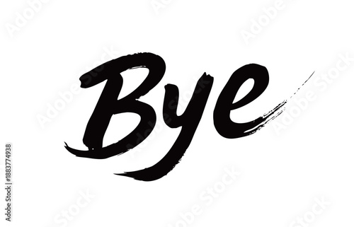 Bye Handwriting
