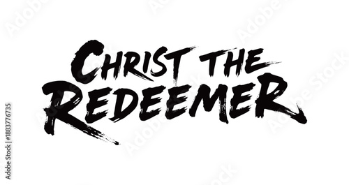 CHRIST THE REDEEMERHandwriting
