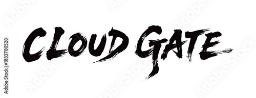 CLOUD GATE Handwriting
