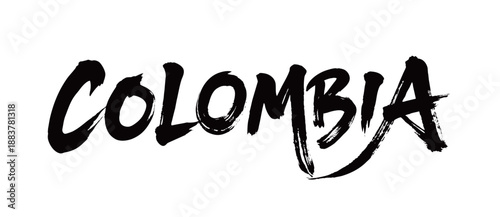 COLOMBIA Handwriting
