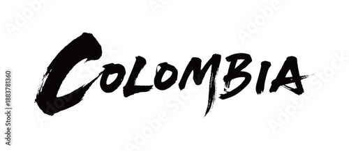 COLOMBIA Handwriting
