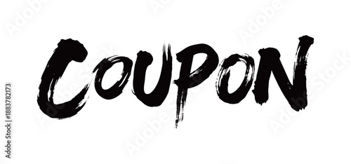 COUPON Handwriting
