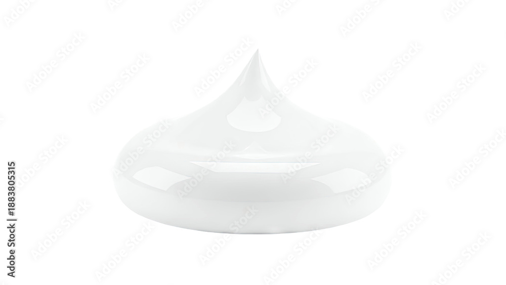 Fototapeta premium White Droplet Shape