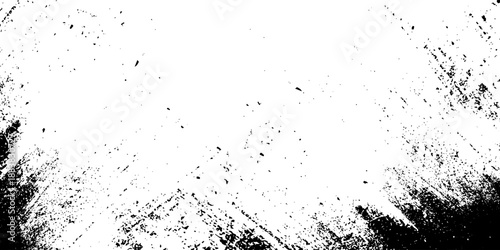 A moody abstract dark grunge texture background featuring a vibrant RGB glitch and photocopy-style double exposure, modern simple art