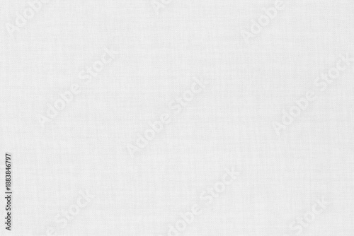 White linen fabric texture background, seamless pattern of natural textile.