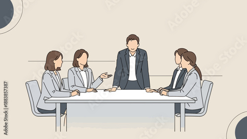 Business Meeting Team Collaboration Office Discussion