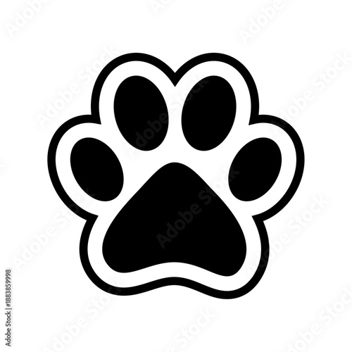 Paw print icon