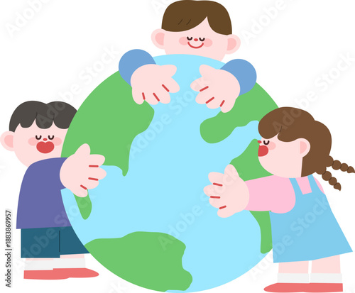 지구 보호 어린이