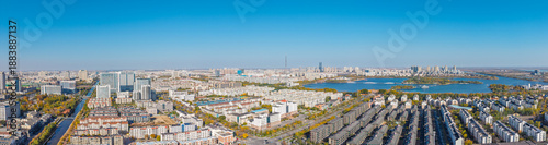 China Shandong Dongying Urban Architectural Scenery