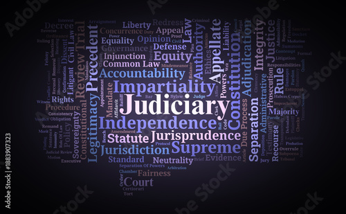 Foto Judiciary Word Cloud