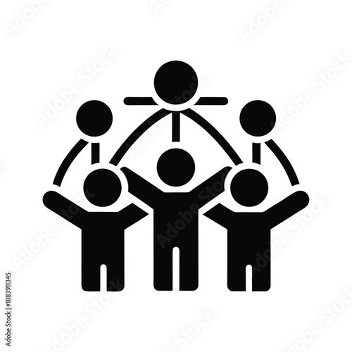 Teamwork Collaboration Vector Illustration