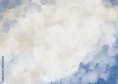 Soft watercolor cloud background with light pastel tones, dreamy texture, gentle atmosphere, and calming abstract style.