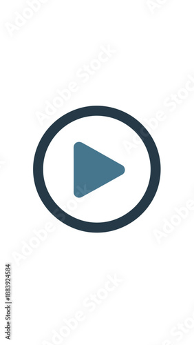 Play Button Icon Vector Art and Graphics
