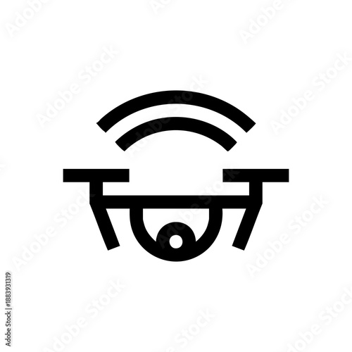 Drone Line Icon