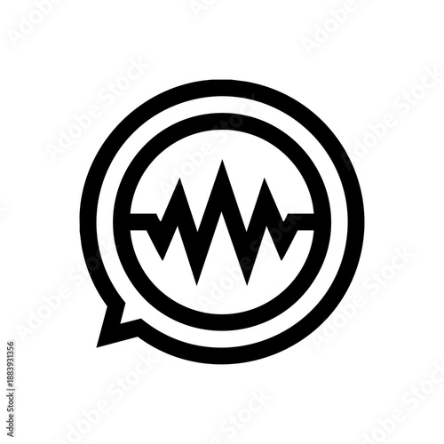Voice Line Icon