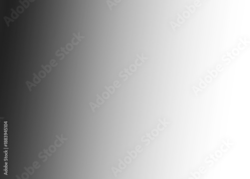 Cuadro en lienzo Simple black fade element on transparent background