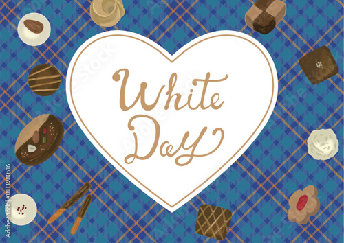 White Day Display Tartan Check POP
