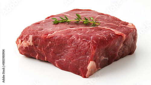 raw beef steak