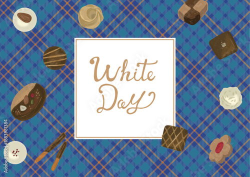 White Day Display Tartan Check POP