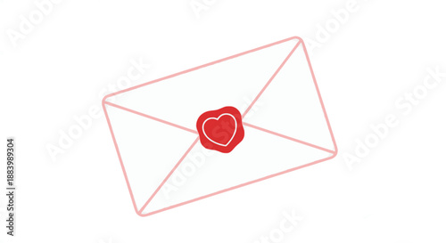 envelope with heart