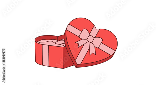 heart shaped gift box