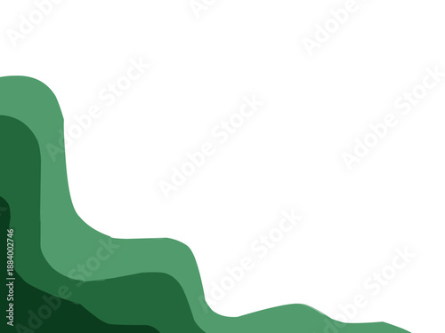 Green wave wavy waves ilustration background art ilustration aesthetic 
