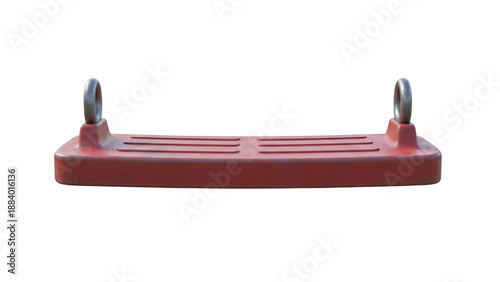 Red plastic handle for large rectangular and rectangular table top with metal.