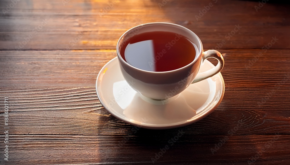 Obraz premium A Cup Of Tea On The Table