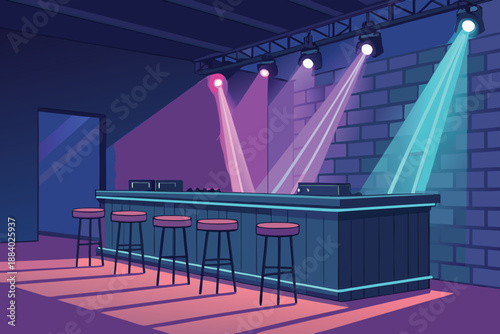 Corner Nightclub Bar Area