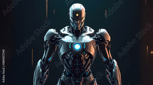 Advanced cybernetic warrior