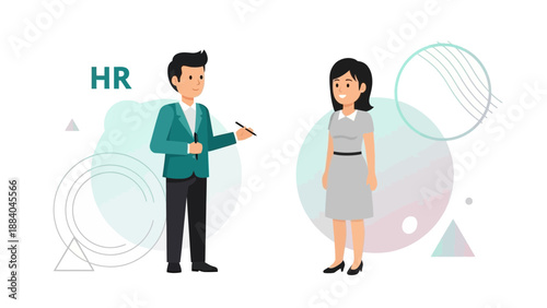 HR Manager Interviewing Candidate for Job Opportunity