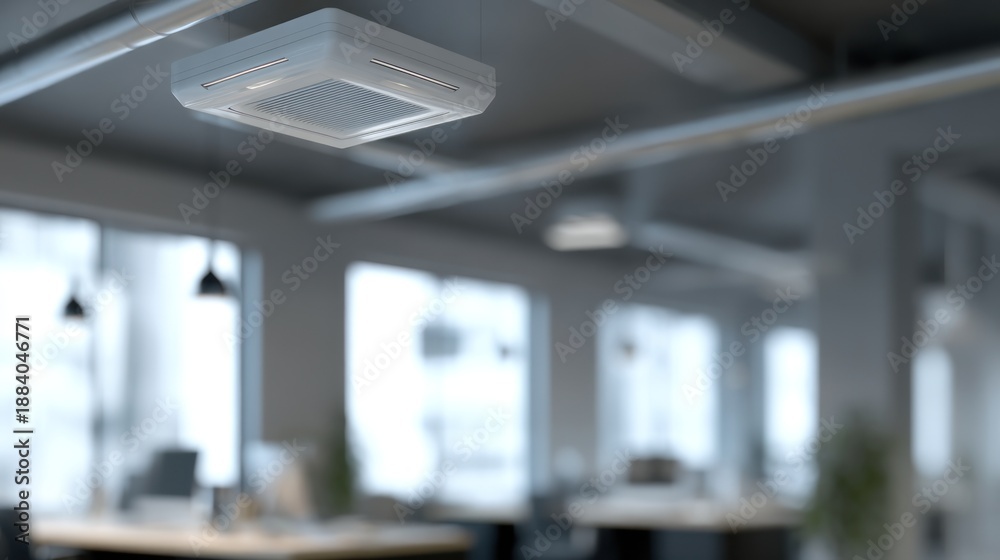 Fototapeta premium Office ceiling vent