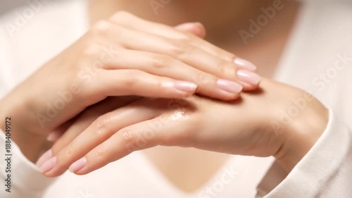 Wallpaper Mural Gentle touch of well-maintained hands Torontodigital.ca