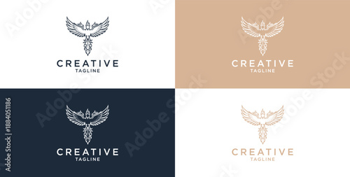 perfect phoenix vector logo