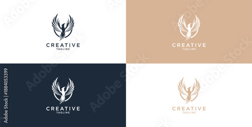 perfect phoenix vector logo