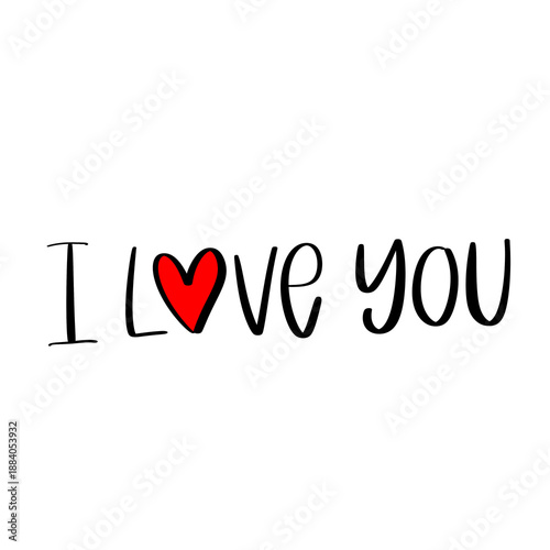 I love you 