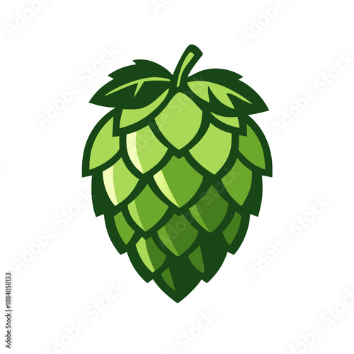 Hop Cone Icon Beer Brewing Ingredient