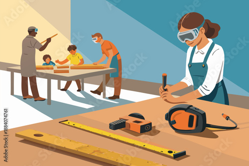 Workshop Classroom Woodworking Basics