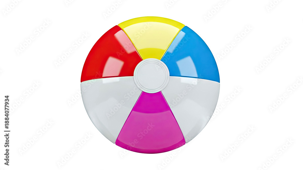 Obraz premium Multicolor Beach Ball
