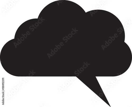 cloud speech bubble