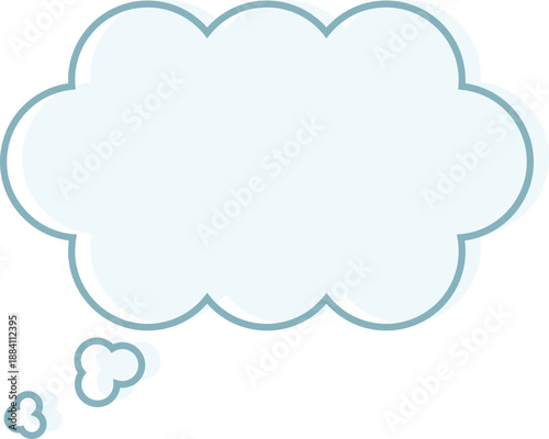 cloud speech bubble